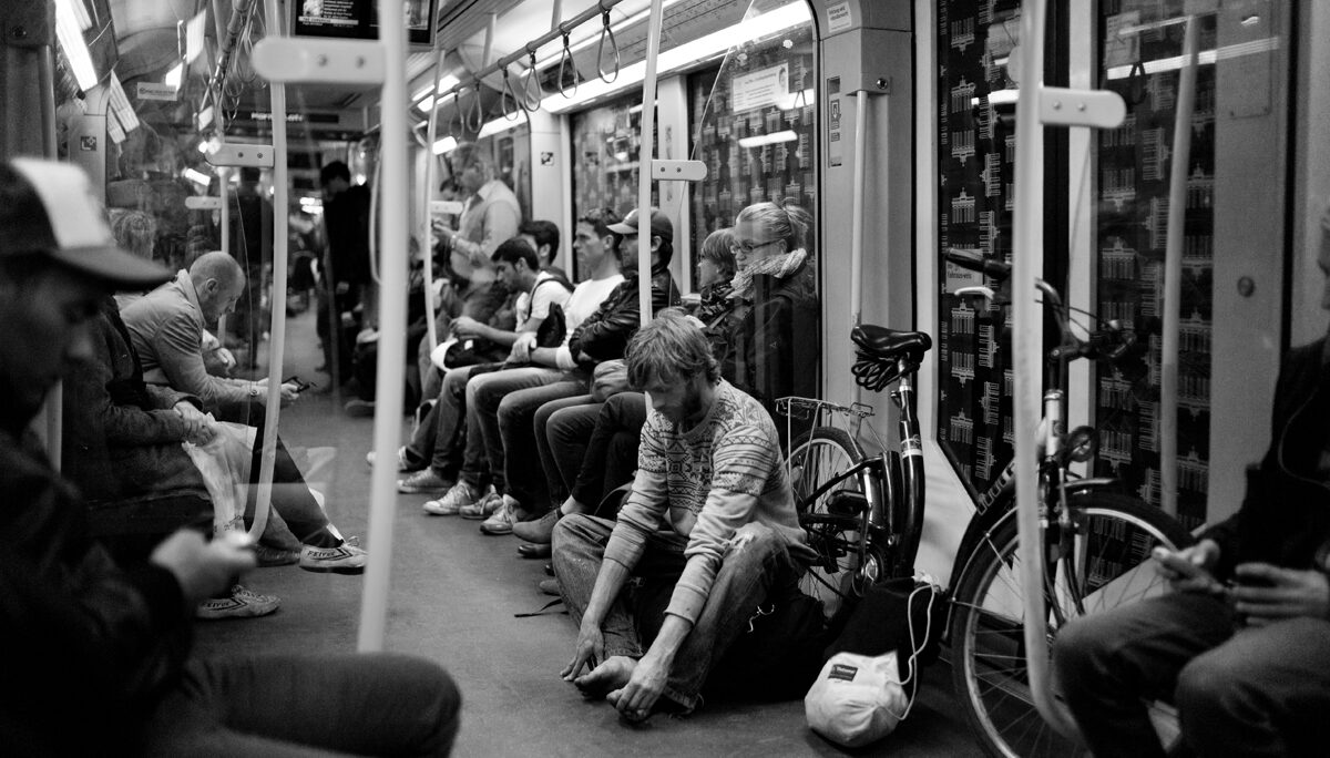 Die verlorene Socke des Schaffners