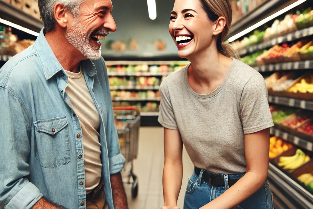 Die unerwartete Begegnung im Supermarkt